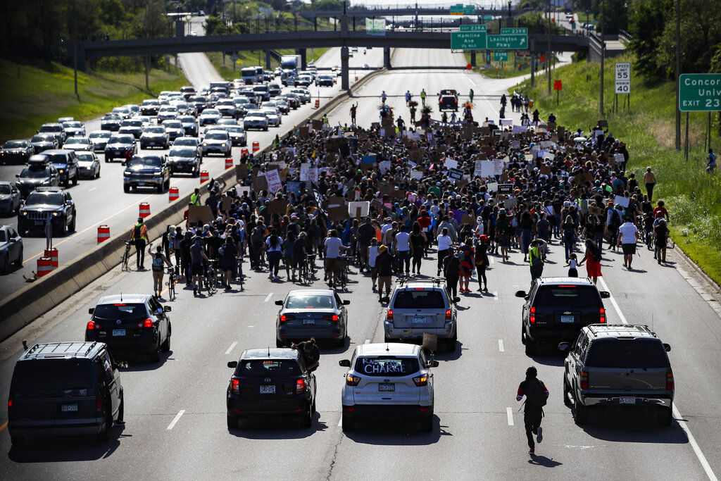 APTOPIX America Protests Minneapolis